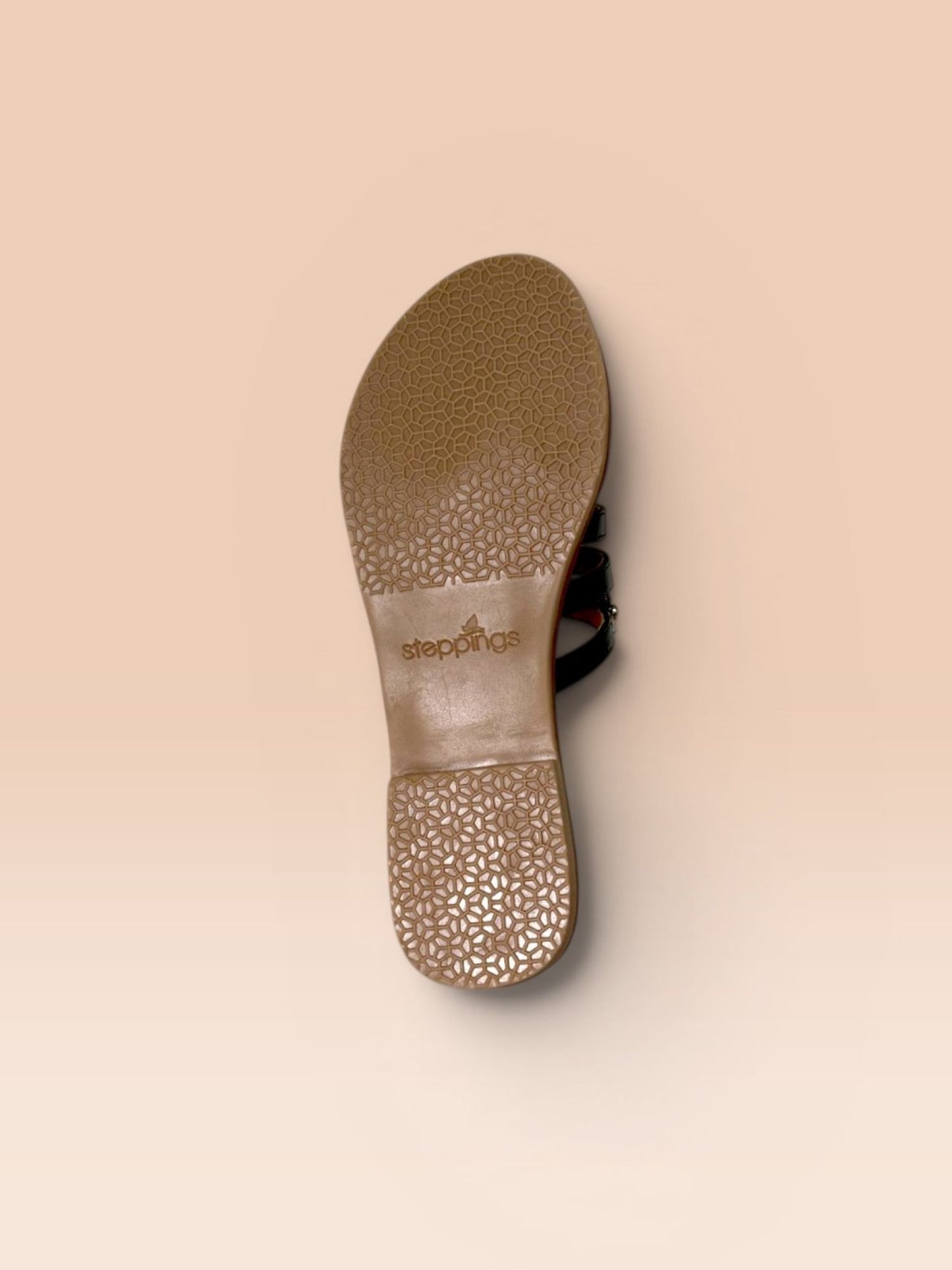 Black T-Strap Flats