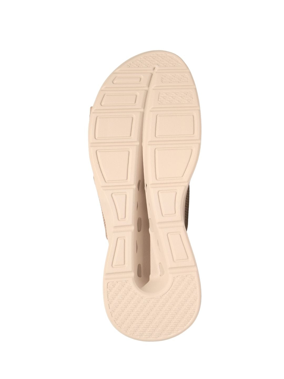 Grey Thong Textured Sandals