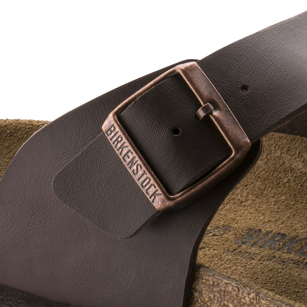 Ramses Birko-Flor In Dark Brown Mens Sandals