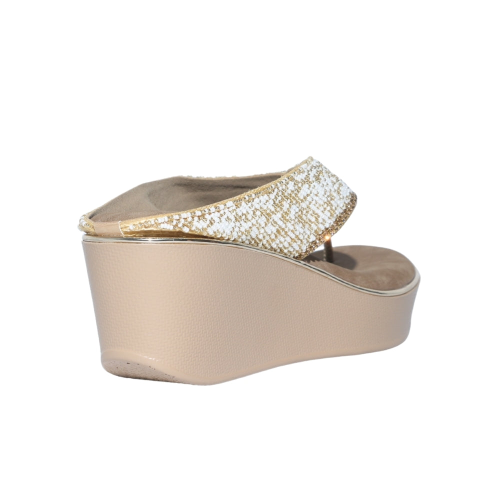 Gold Shimmer Wedges