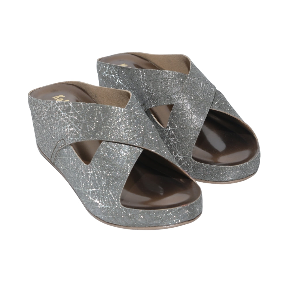 Silver Shimmer Wedges