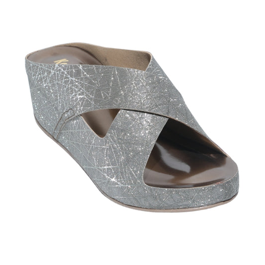 Silver Shimmer Wedges