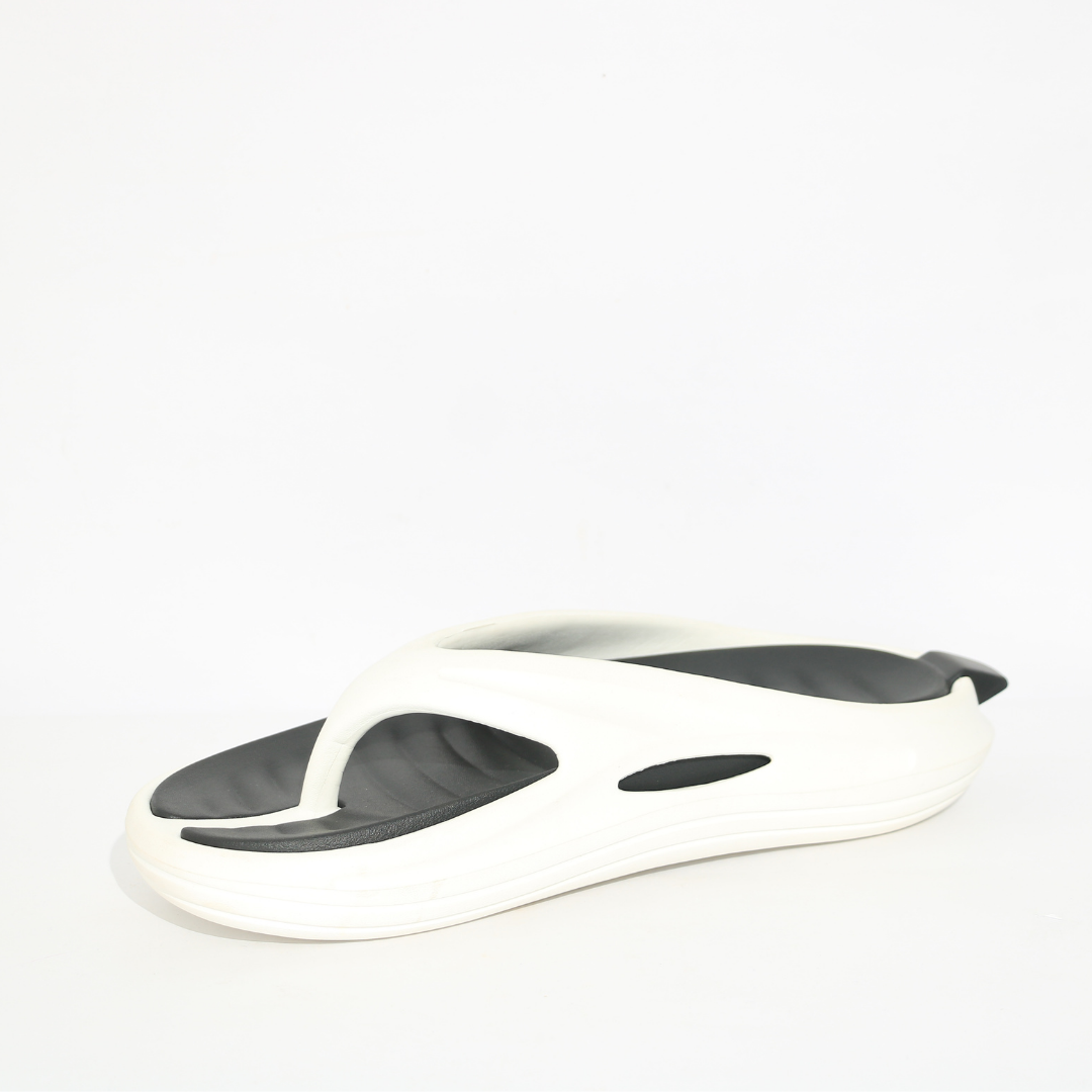 DUKE - B&W Removable sole Slippers