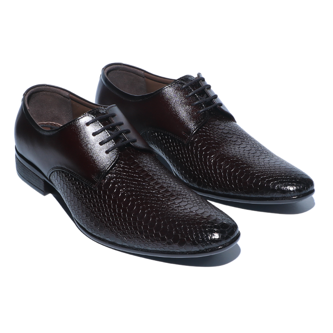Men Formal LaceUp Shoes in Cherry