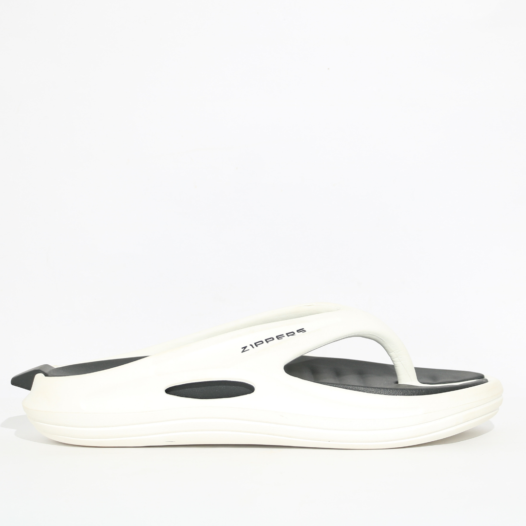 DUKE - B&W Removable sole Slippers