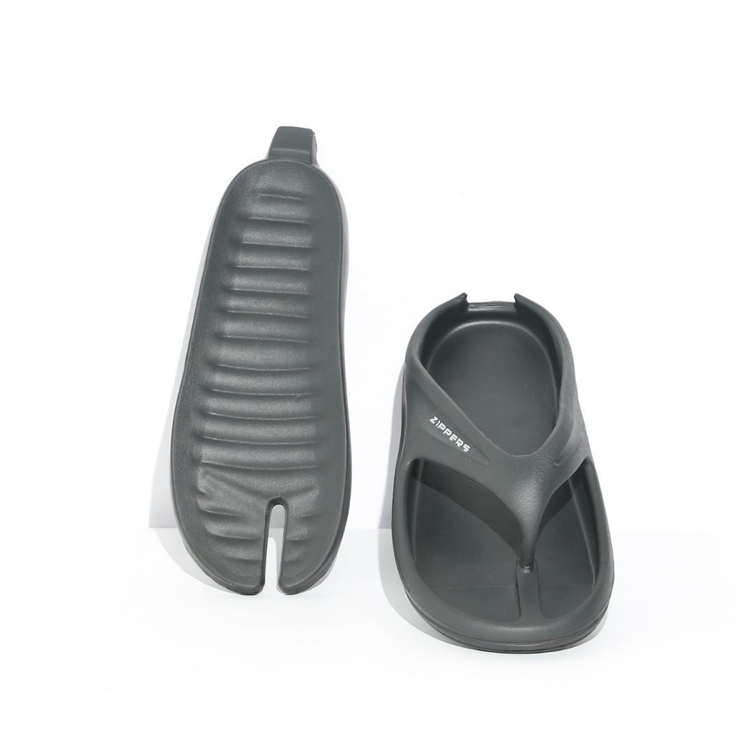 DUKE - Black Removable sole Slippers