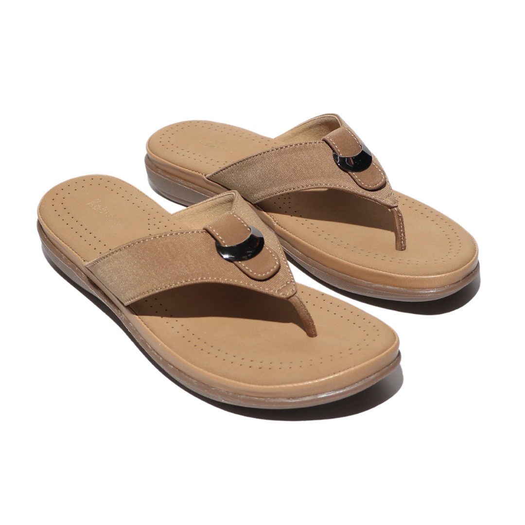 Beige Casual Sandals