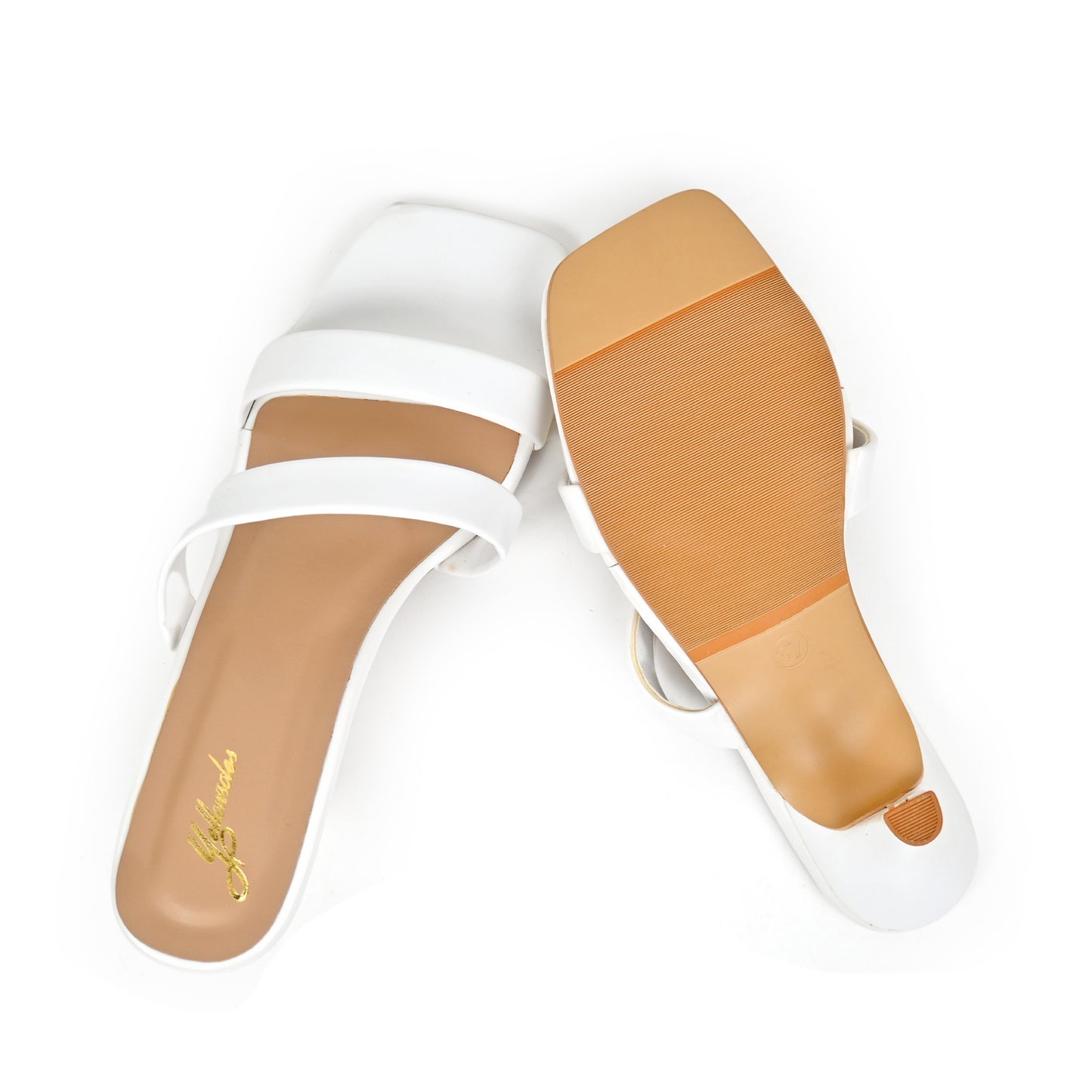 Party Kitten Heel in White