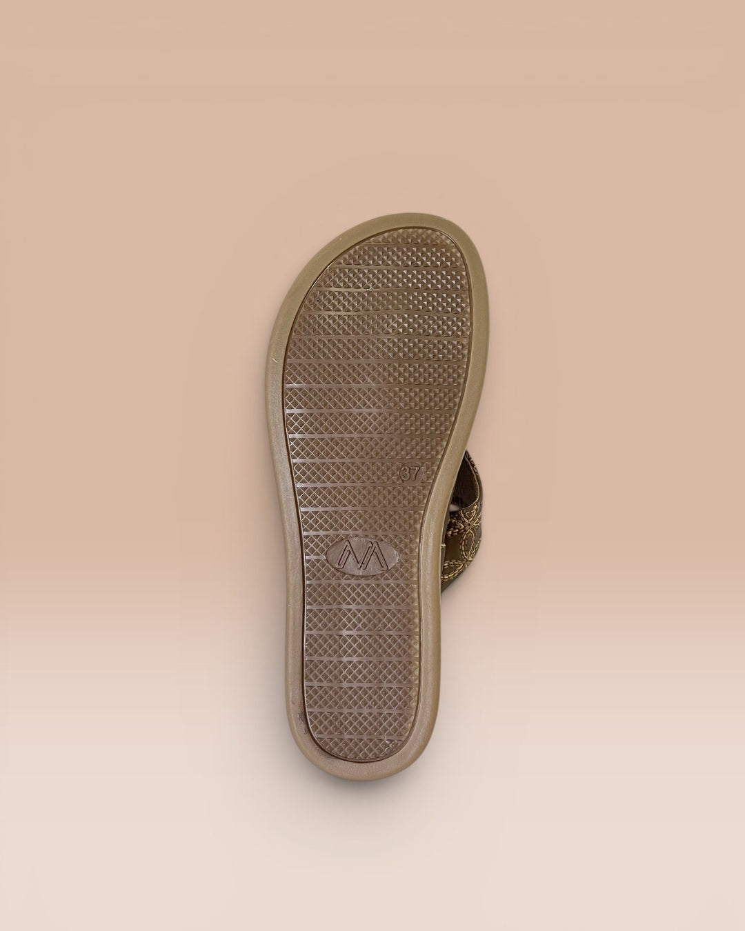 Women Brown Comfort T-Strap Sandals