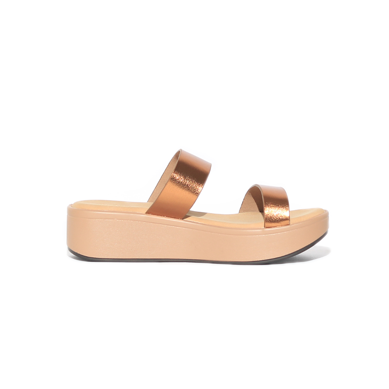 Gold Platform Heel