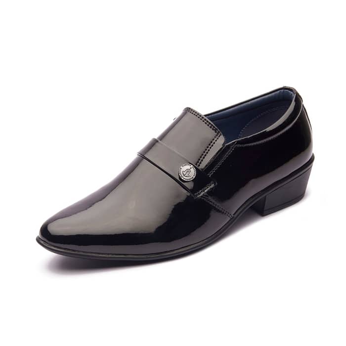 Men’s Black Gloss Formal Shoes