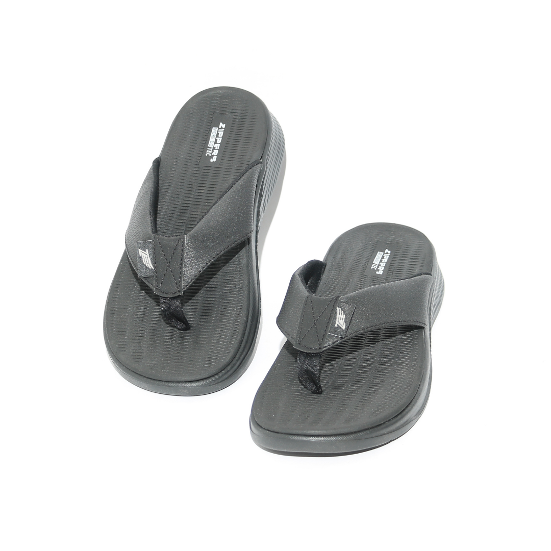 HECTOR - Men's Black Slippers