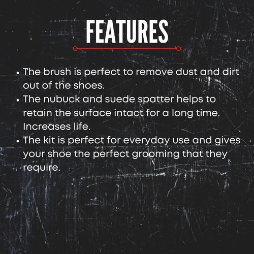 Helios Nubuck & Suede Shoe Care Combo