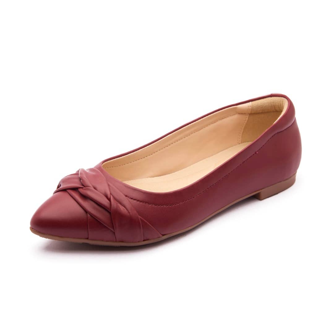Women’s Wine Ballerinas
