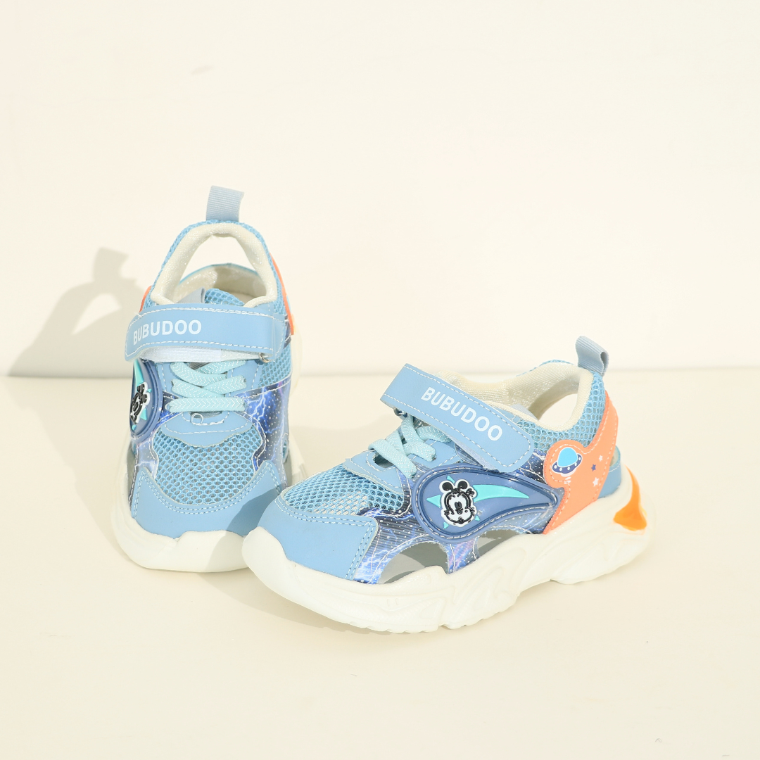 Kids Mickey Velcro Sneakers (Unisex)