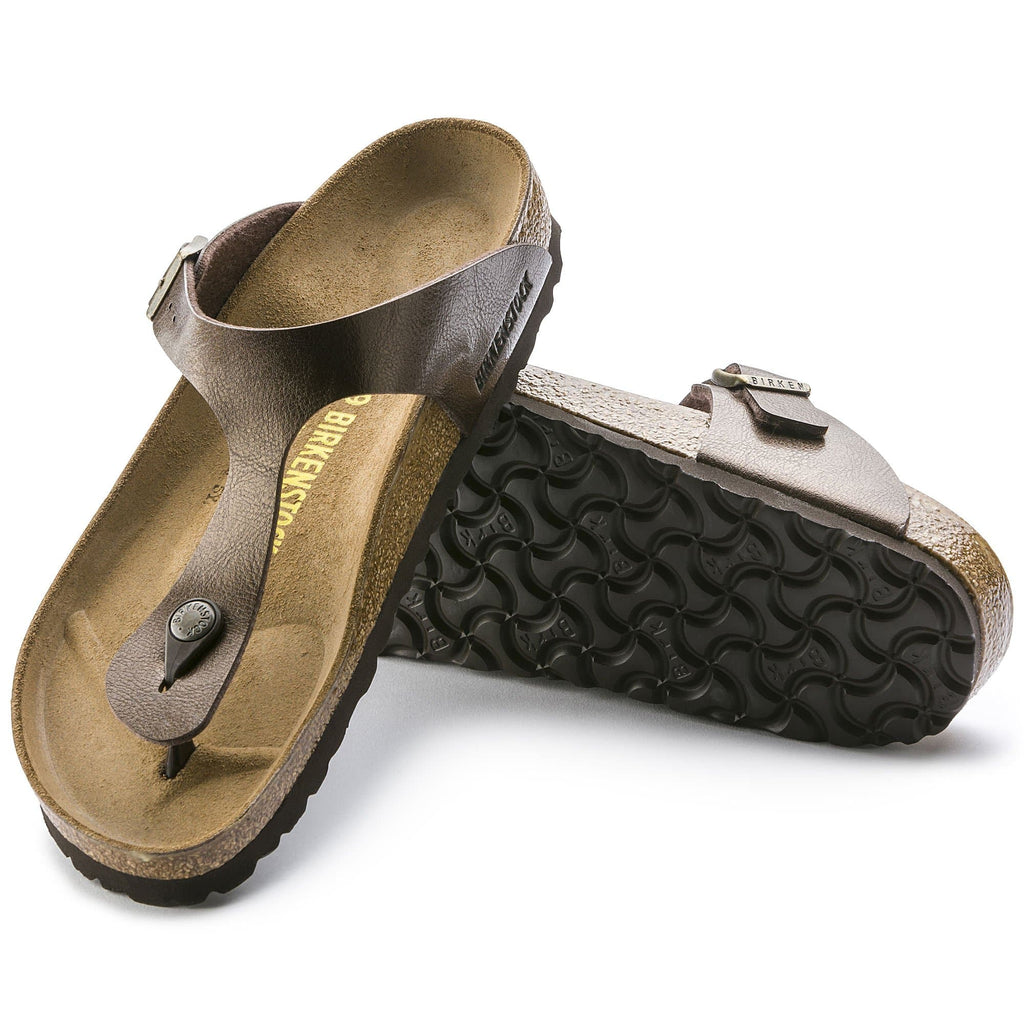 Gizeh Birko-Flor in Taupe Mens Sandals