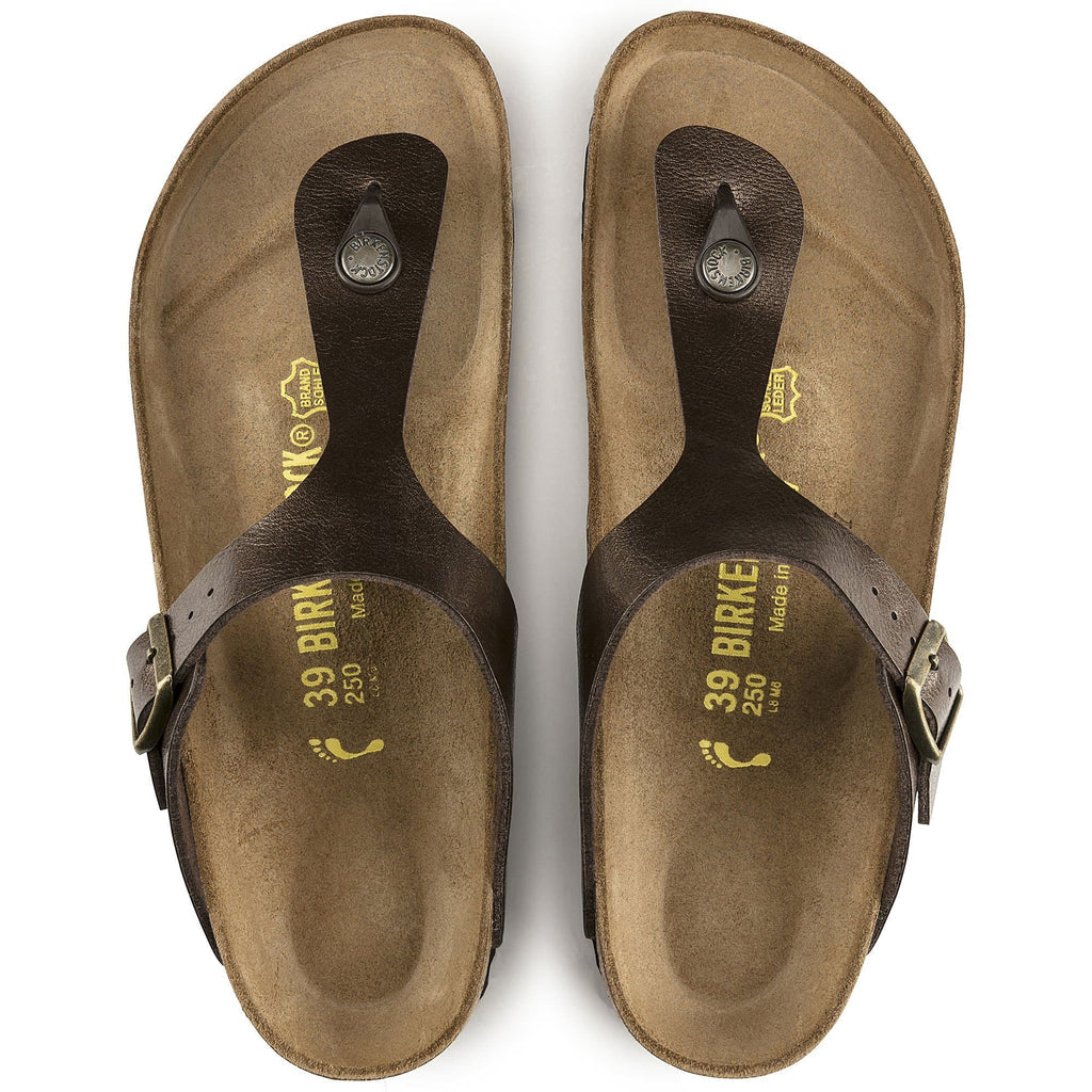 Gizeh Birko-Flor in Taupe Mens Sandals