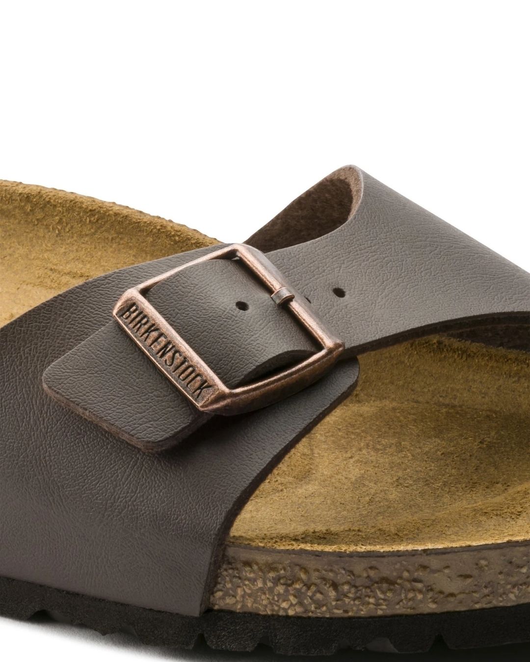 Madrid Birko-Flor Brown Women Sandals