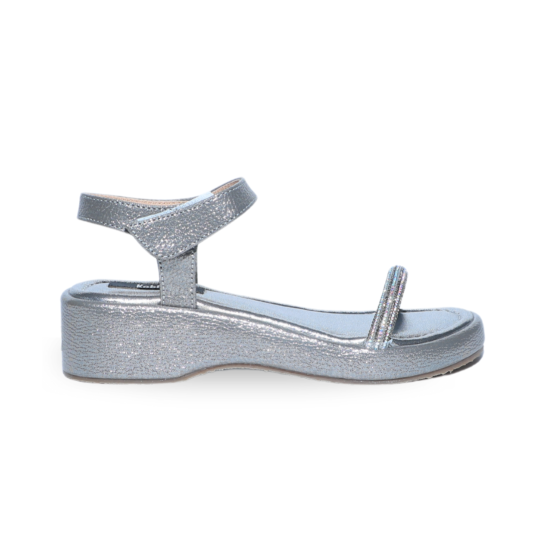 Grey Bling Sandals