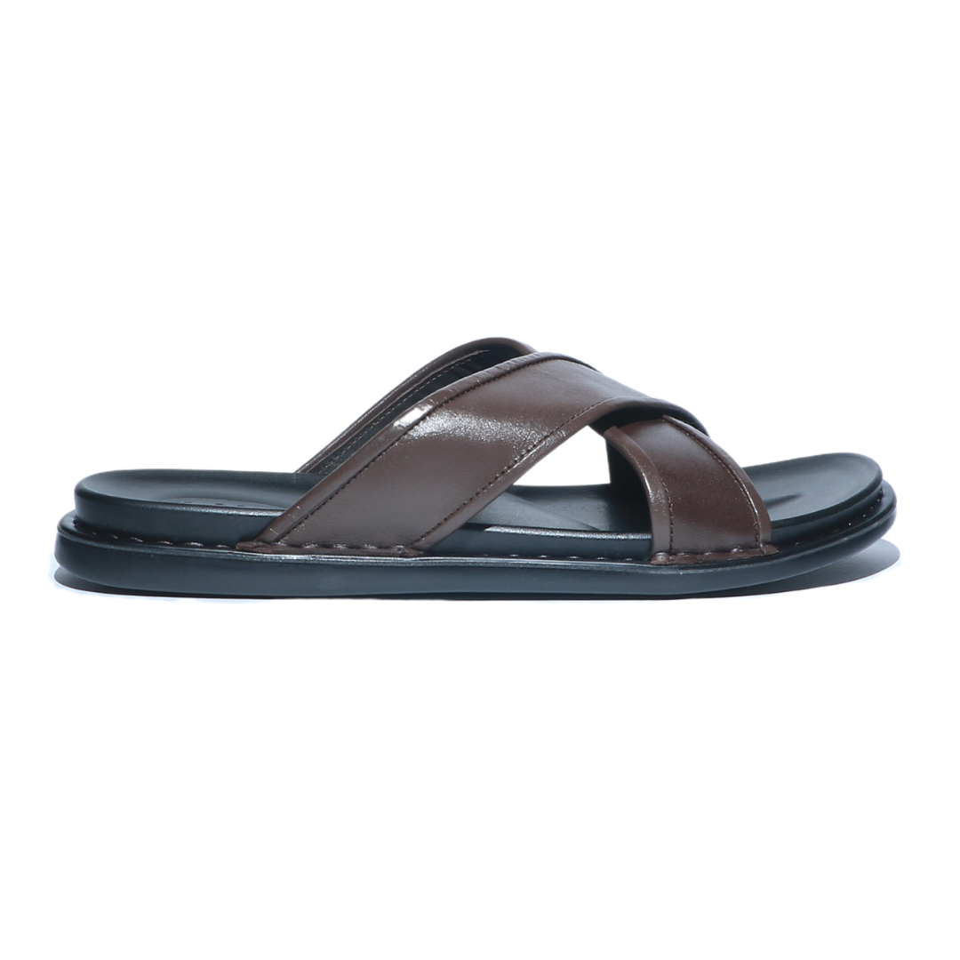 Men Cross Strap HeadLine Sandals