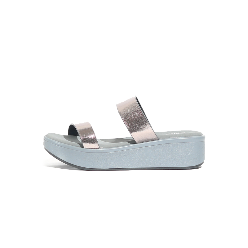 Silver Platform Heel