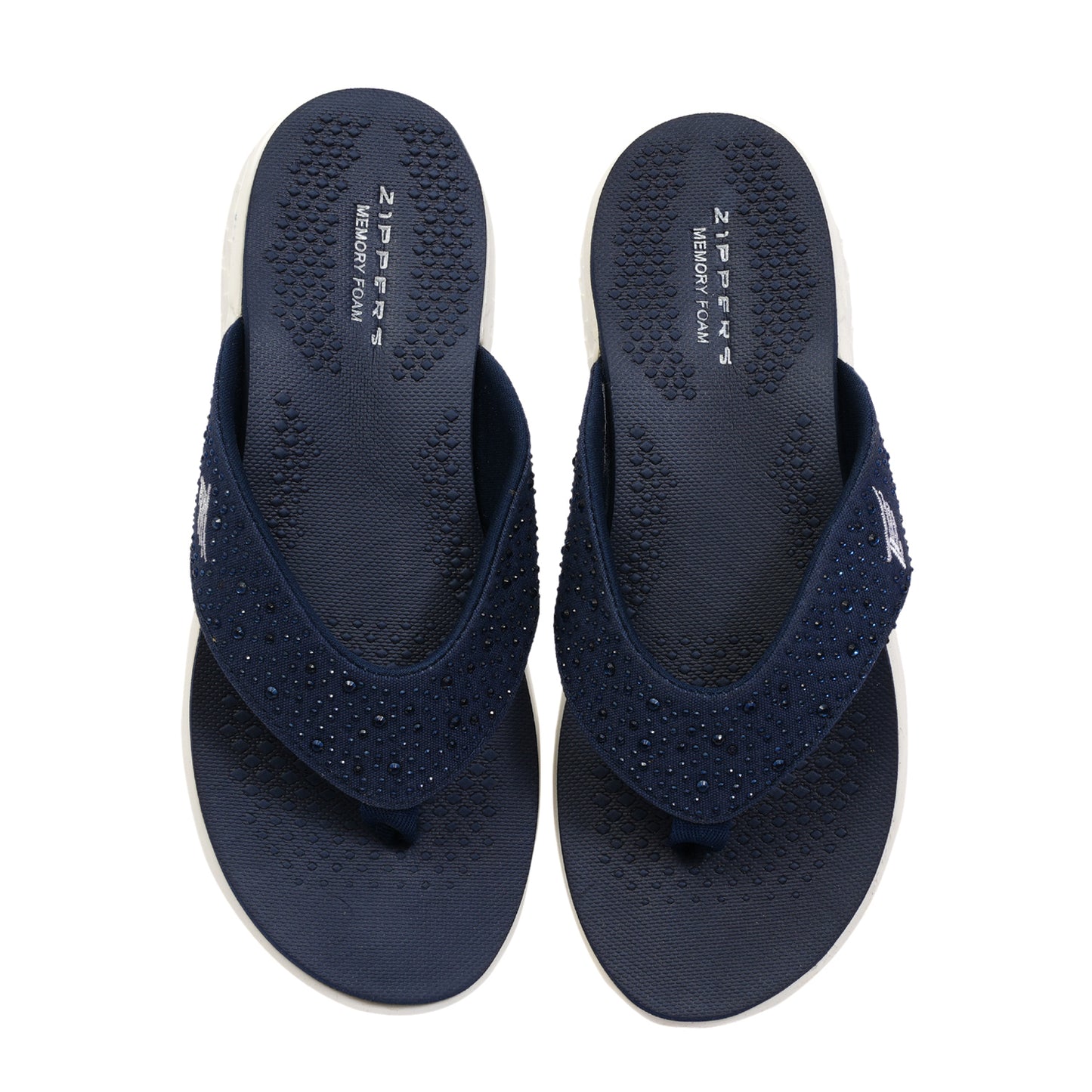 RUBY - Women's Navy Slippers