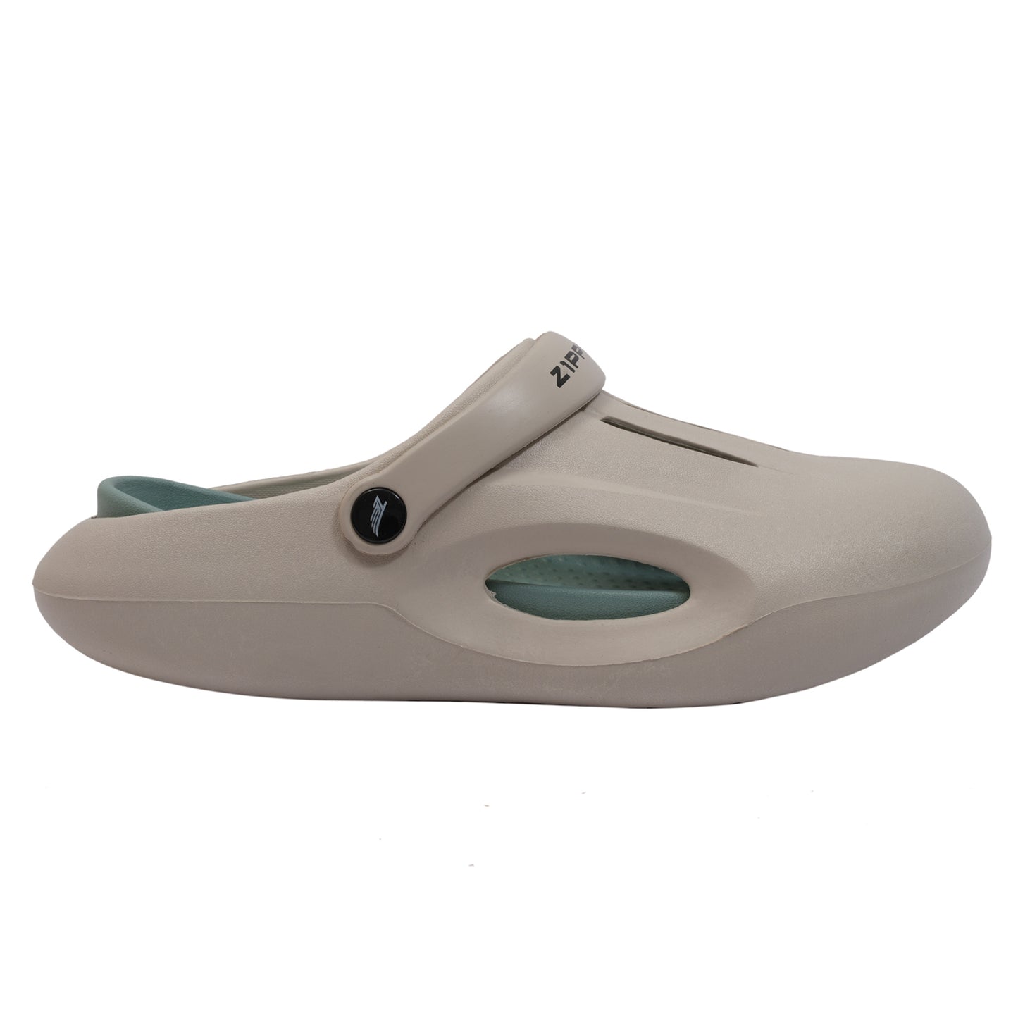 Max - Grey Clogs with removable Insole