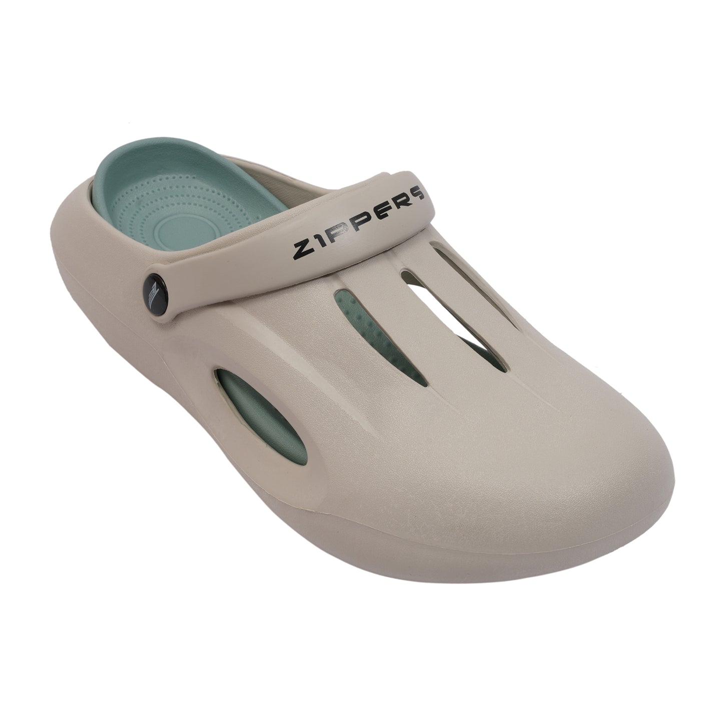 Max - Grey Clogs with removable Insole