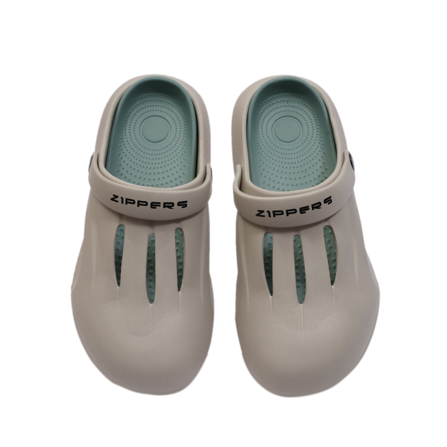 Max - Grey Clogs with removable Insole
