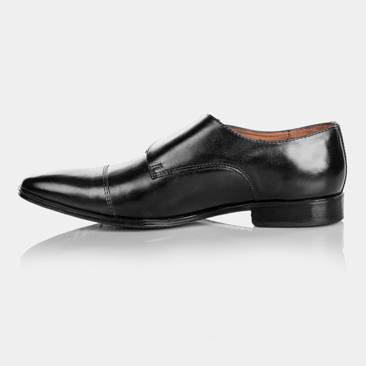BRUT - Single Monk Strap in Black