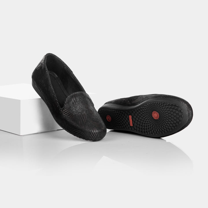 JUNIPER - Women's Loafer in Piano Black