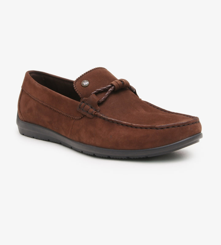 Comio - nubuck leather Loafers