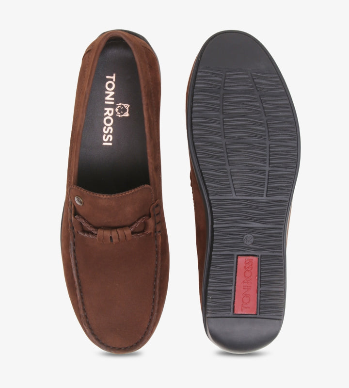 Comio - nubuck leather Loafers