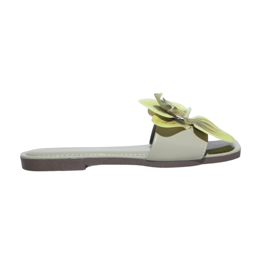 Orchid Slides in Green