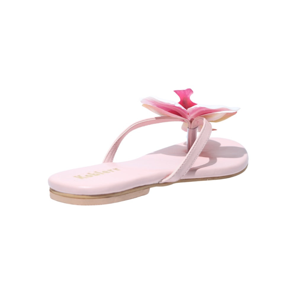 Light Pink Orchid Floral Flats