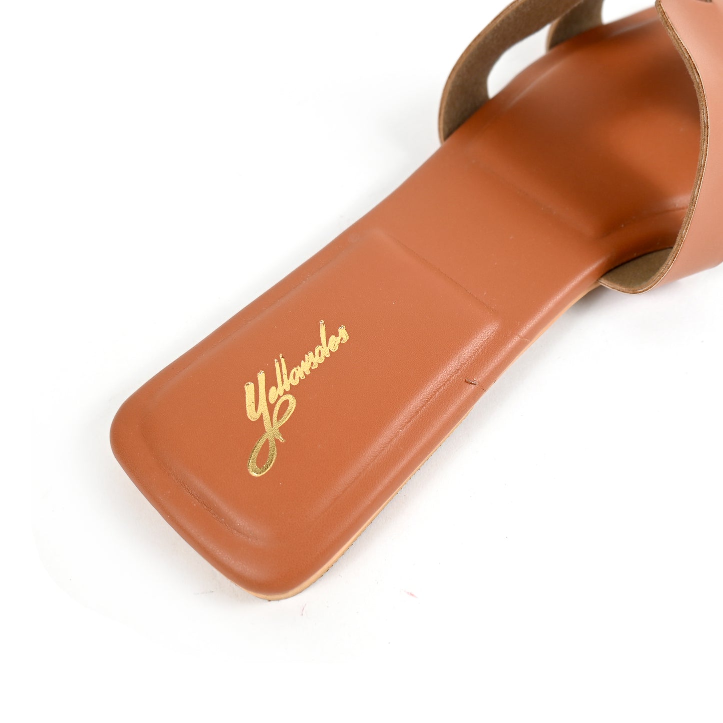 H Style Flats in Tan