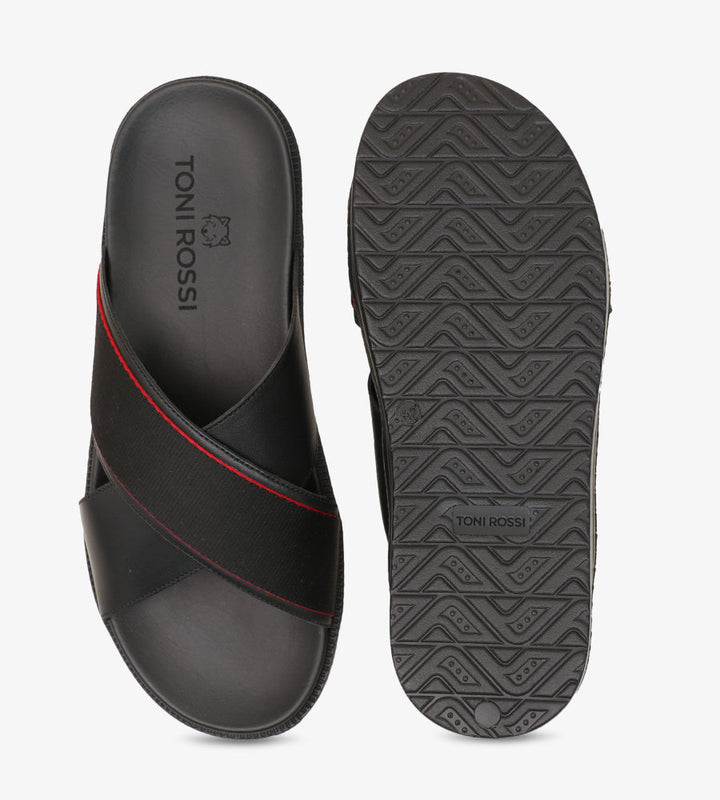 Men's Cross Strap Sandals