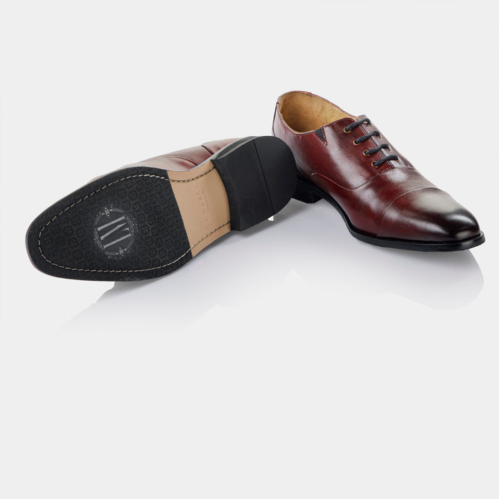 WILLIAM - Classic Oxford in Oxblood