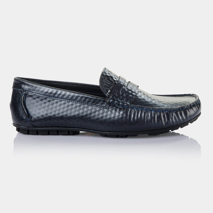 MARTIN - Moccasin in Navy