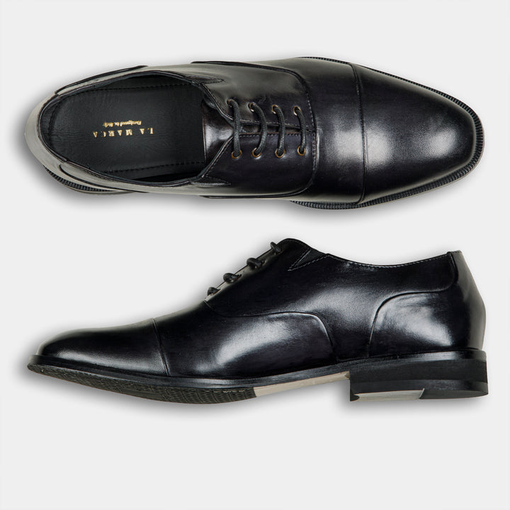 WILLIAM - Classic Oxford in Charcoal Black