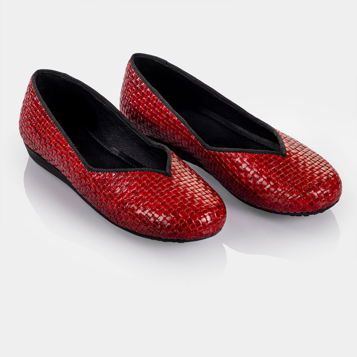 Belleza- Ballerina in Mesh Scarlet