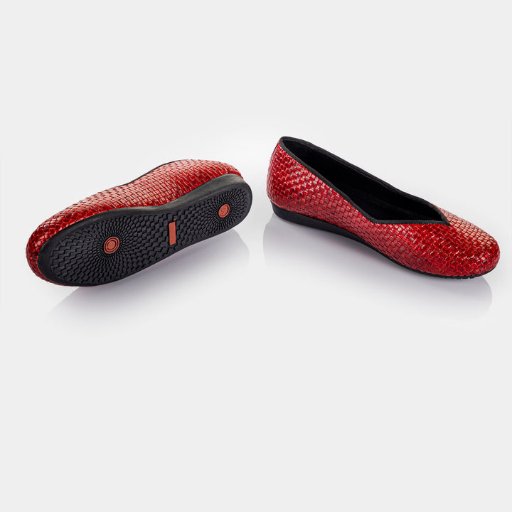 Belleza- Ballerina in Mesh Scarlet