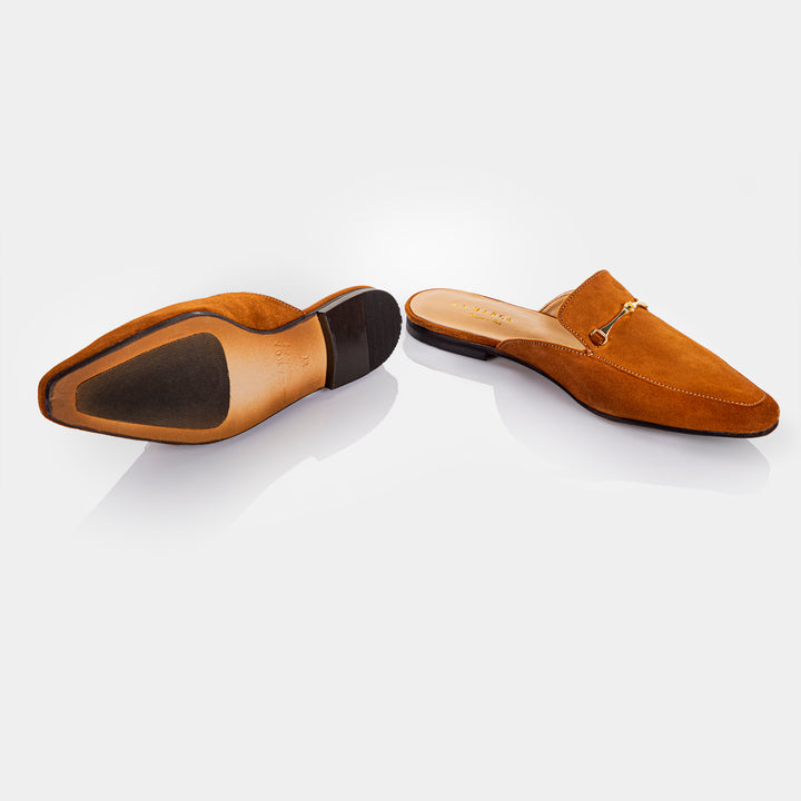 MADONA - Women's Mule in Oak Brown