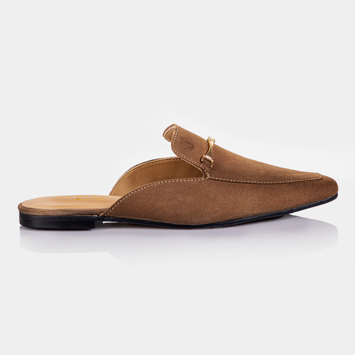 MADONA - Women's Mule in Sandal Wood Beige