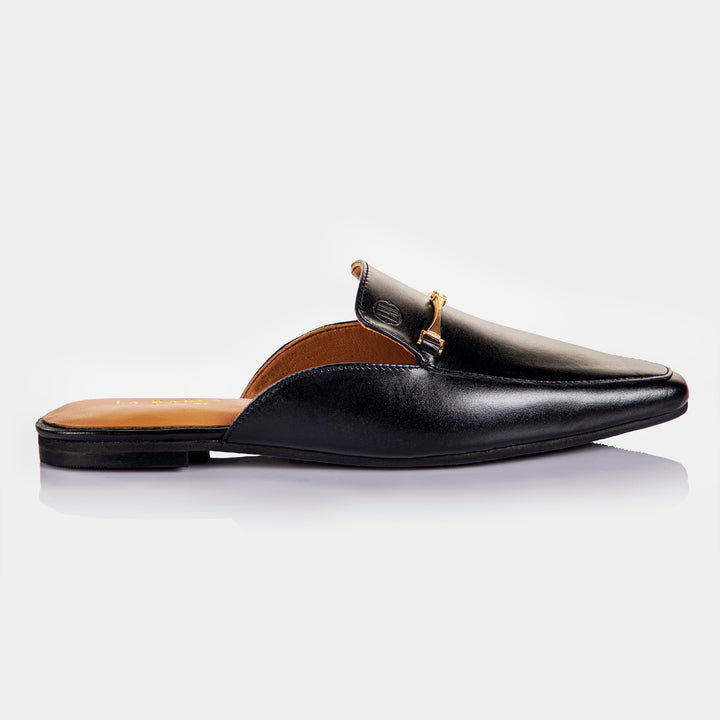 MADONA - Women's Mule in Piano Black