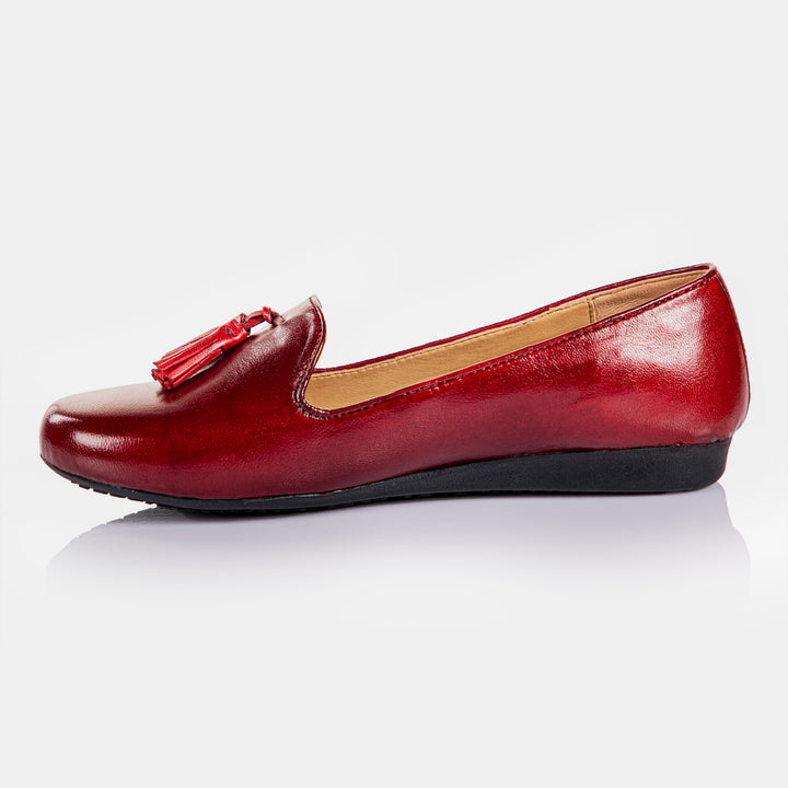 Beneveneto - Ballerina in Wine Red