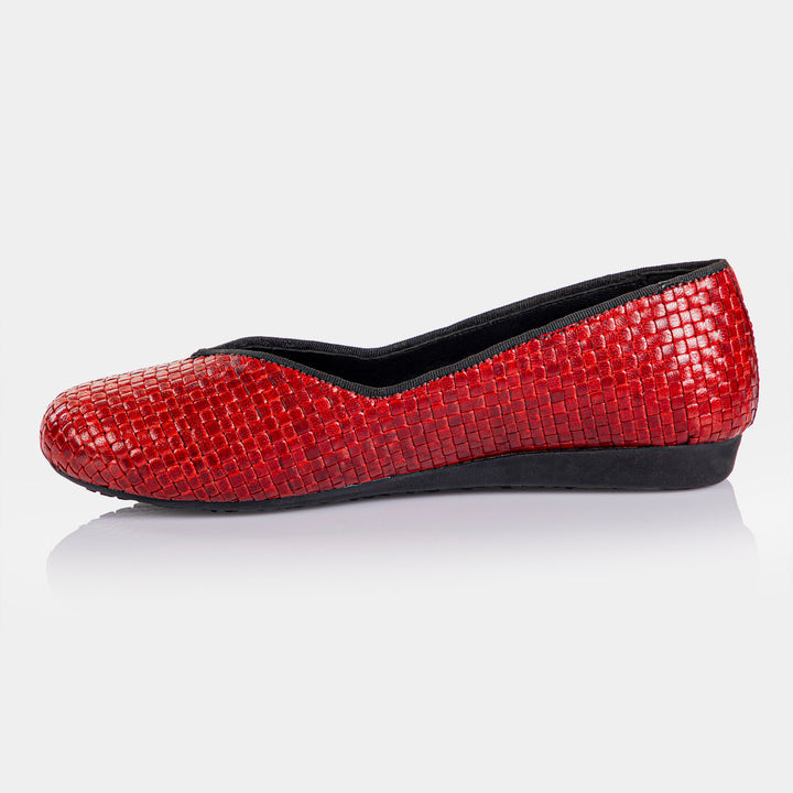 Belleza- Ballerina in Mesh Scarlet