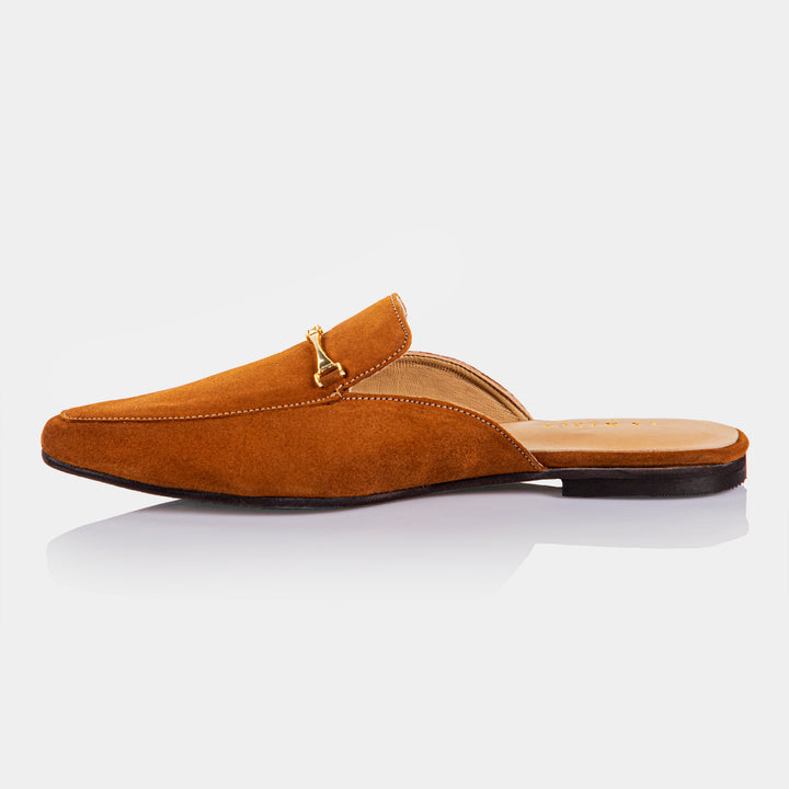 MADONA - Women's Mule in Oak Brown