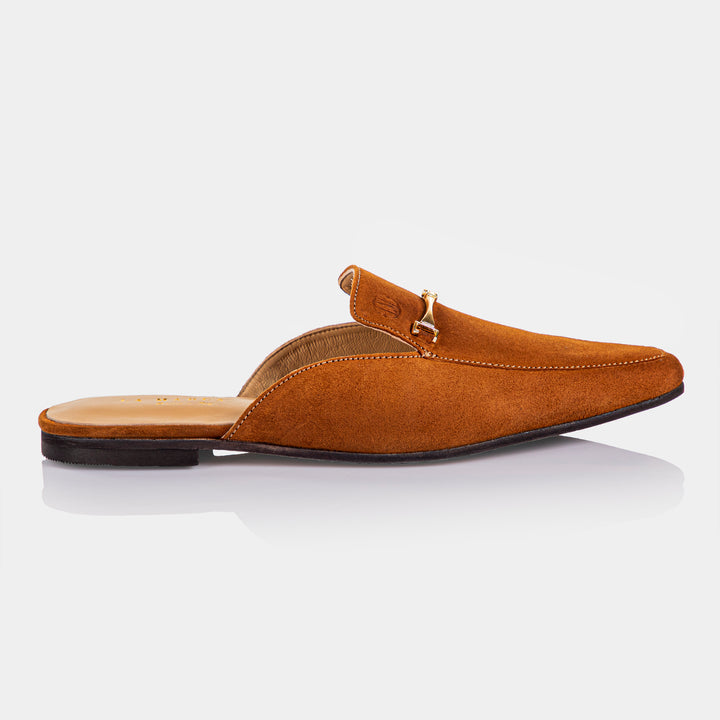 MADONA - Women's Mule in Oak Brown