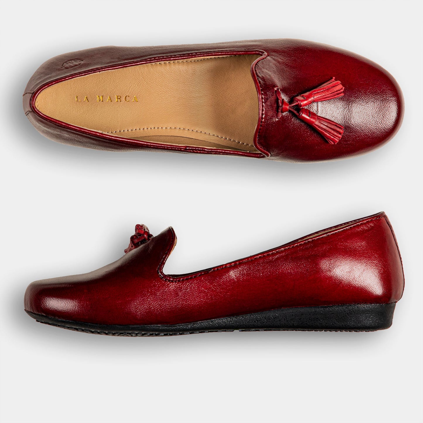 Beneveneto - Ballerina in Wine Red